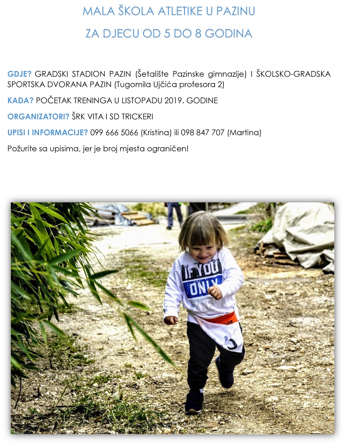 MALA ŠKOLA ATLETIKE